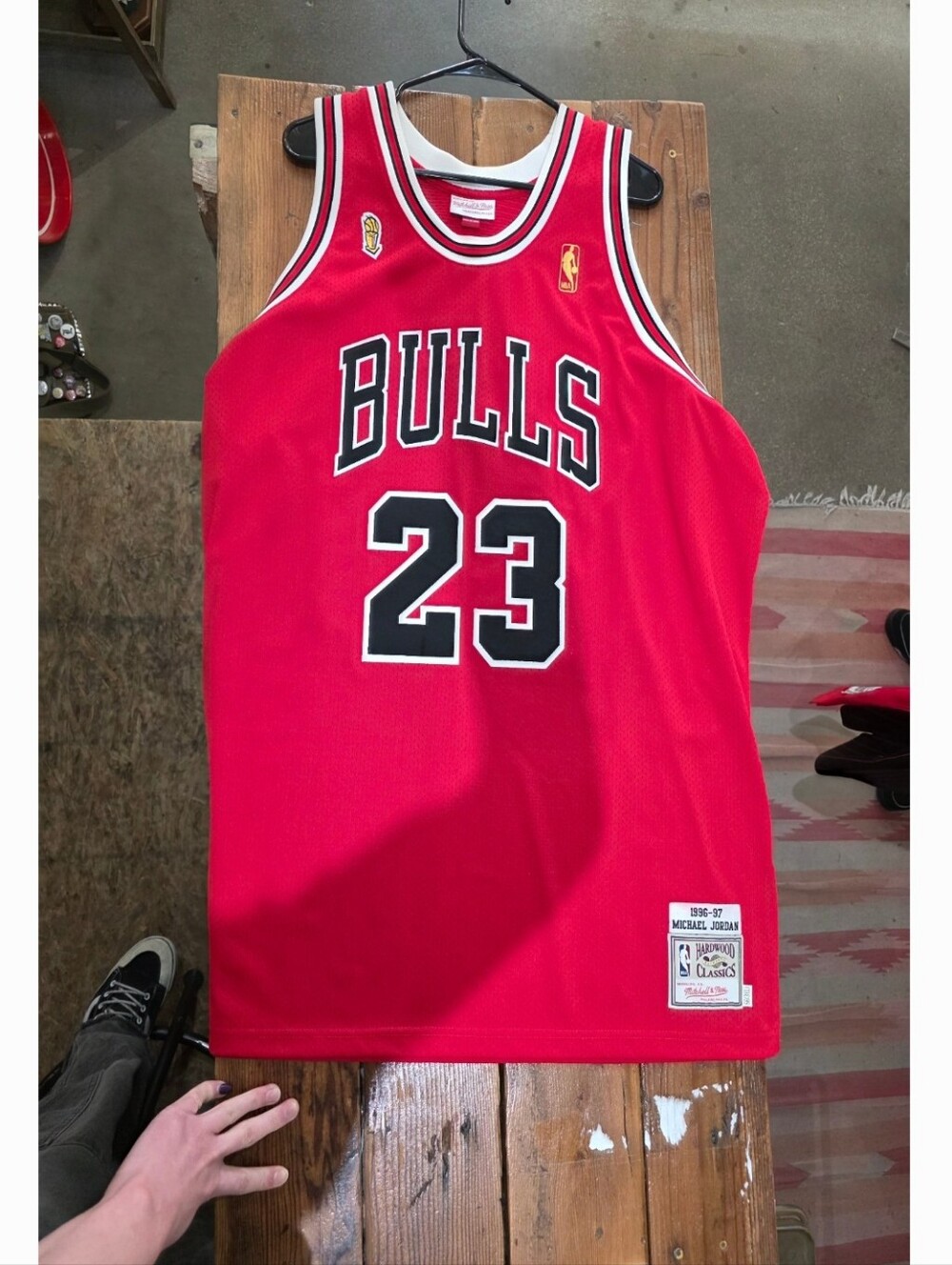 Chicago Bulls #23 Red Basketball Jersey
